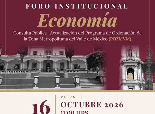 Tepeji del Río será sede del Foro Institucional “Economía” para la actualización del POZMVM