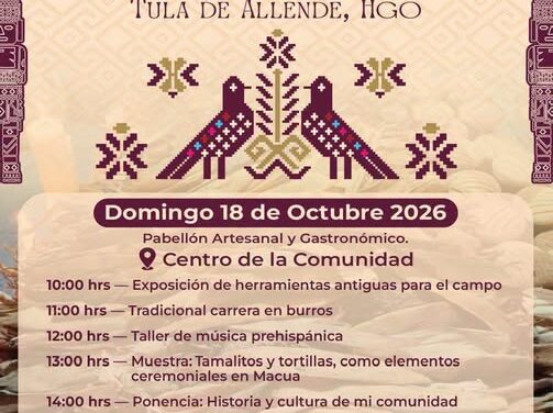 Santa María Macua será sede del Festival Otomí el próximo 18 de octubre