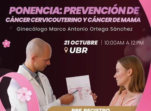 DIF de Atotonilco de Tula invita a ponencia sobre prevención del cáncer