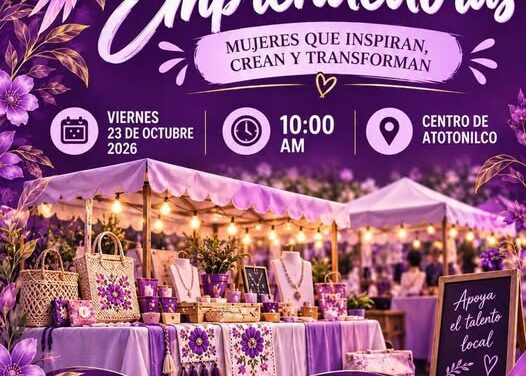 Atotonilco de Tula impulsa el talento local con el Bazar de Emprendedoras
