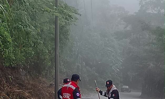 Protección Civil alerta por lluvias y bajas temperaturas en Hidalgo