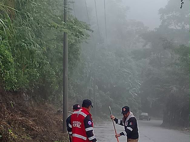 Protección Civil alerta por lluvias y bajas temperaturas en Hidalgo