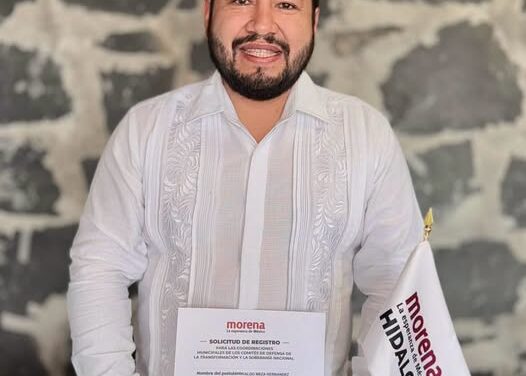Diputado Aldo Meza participará en el proceso interno de MORENA en Tepeji del Río