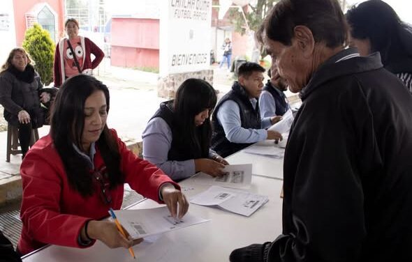 Entregan tarjetas del programa Leche para el Bienestar en Atotonilco de Tula