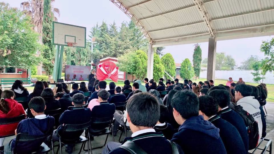 Tula de Allende promueve la prevención del cáncer entre jóvenes del COBAEH