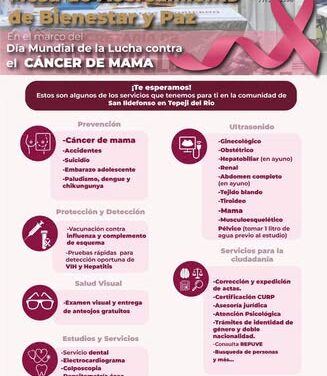 Los servicios gratuitos del Gobierno del Estado de Hidalgo, ya se encuentran instalados en San Ildefonso