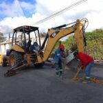 Sustituyen brocal dañado en la colonia El Carmen, en Tepeji del Río