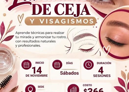 DIF Tepeji del Río ofrecerá taller de laminado de ceja y visagismo en Tlaxinacalpan