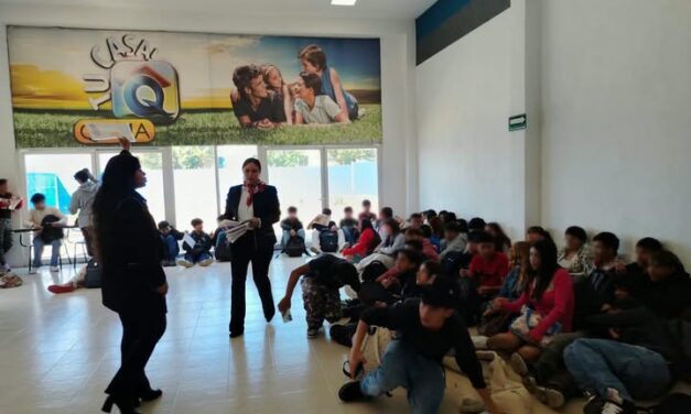 Atotonilco de Tula realiza taller de prevención de adicciones para estudiantes de bachillerato