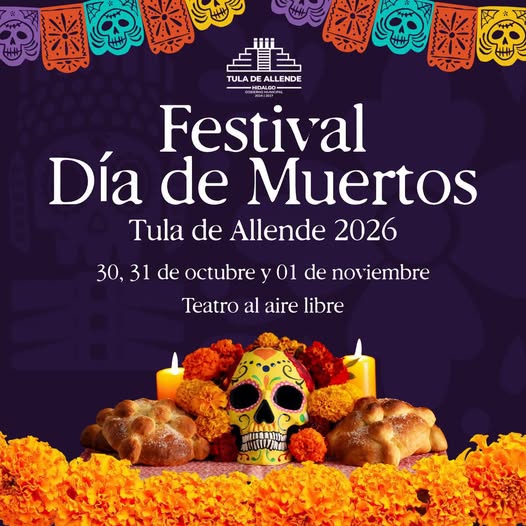 Tula de Allende celebrará el Festival Día de Muertos 2026