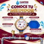 CAAMTROH promueve el conocimiento del medidor de agua para fomentar el consumo responsable